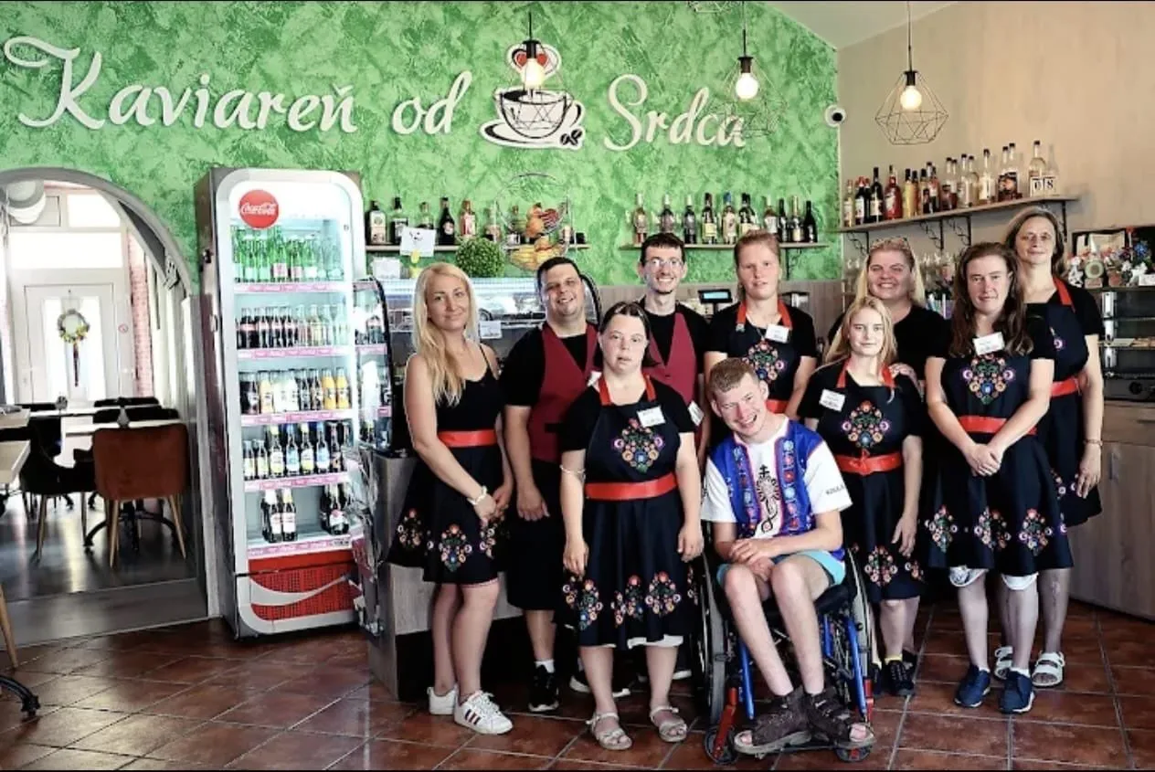 Tím kaviarne od srdca v Košiciach